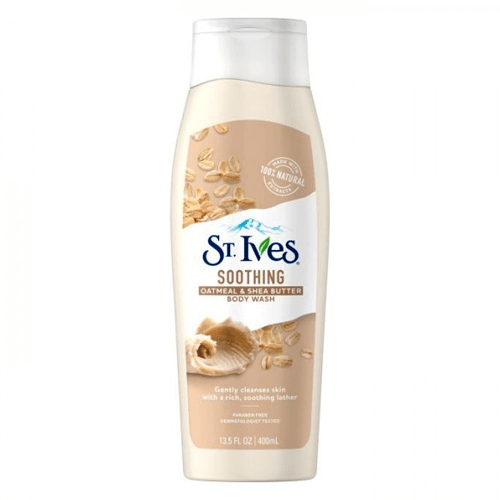 90840653_St. Ives Soothing OatmealShea Butter Body Wash - 400ml-500x500